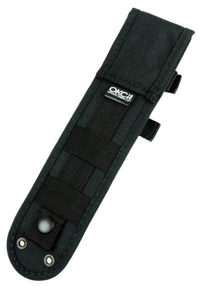 Ontario Knife Company RAT 3 Tan Canvas Micarta Fixed Blade Knife MOLLE Sheath by Jeff Randall 8665