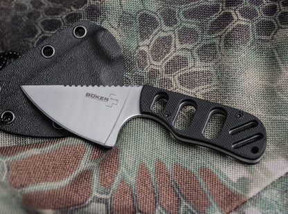 Boker Plus SFB 2.1" 440C G10 Compact Neck Knife with Kydex Sheath - Chad Los Banos Design 02BO321