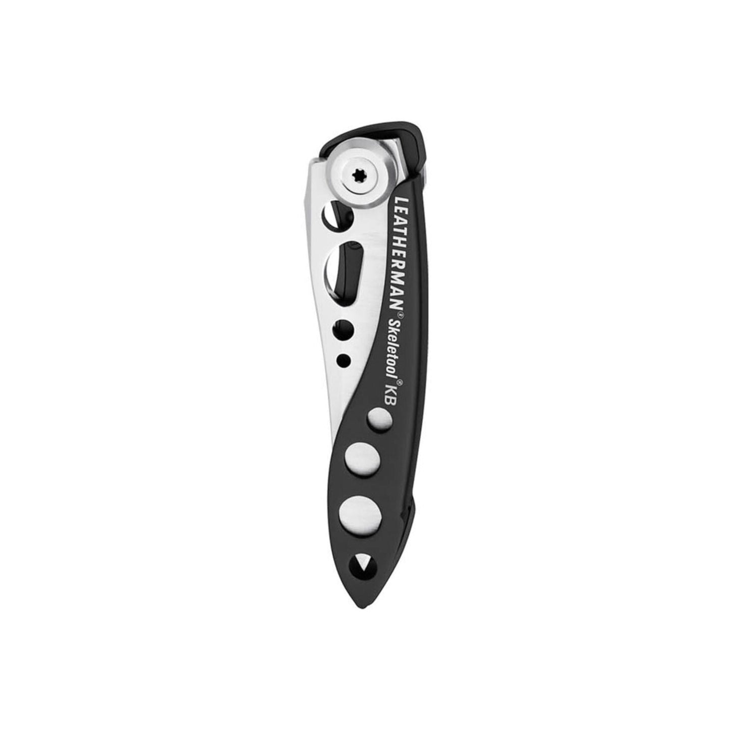 Leatherman Skeletool KB 2.6" 420HC DLC Folding Knife with Bottle Opener