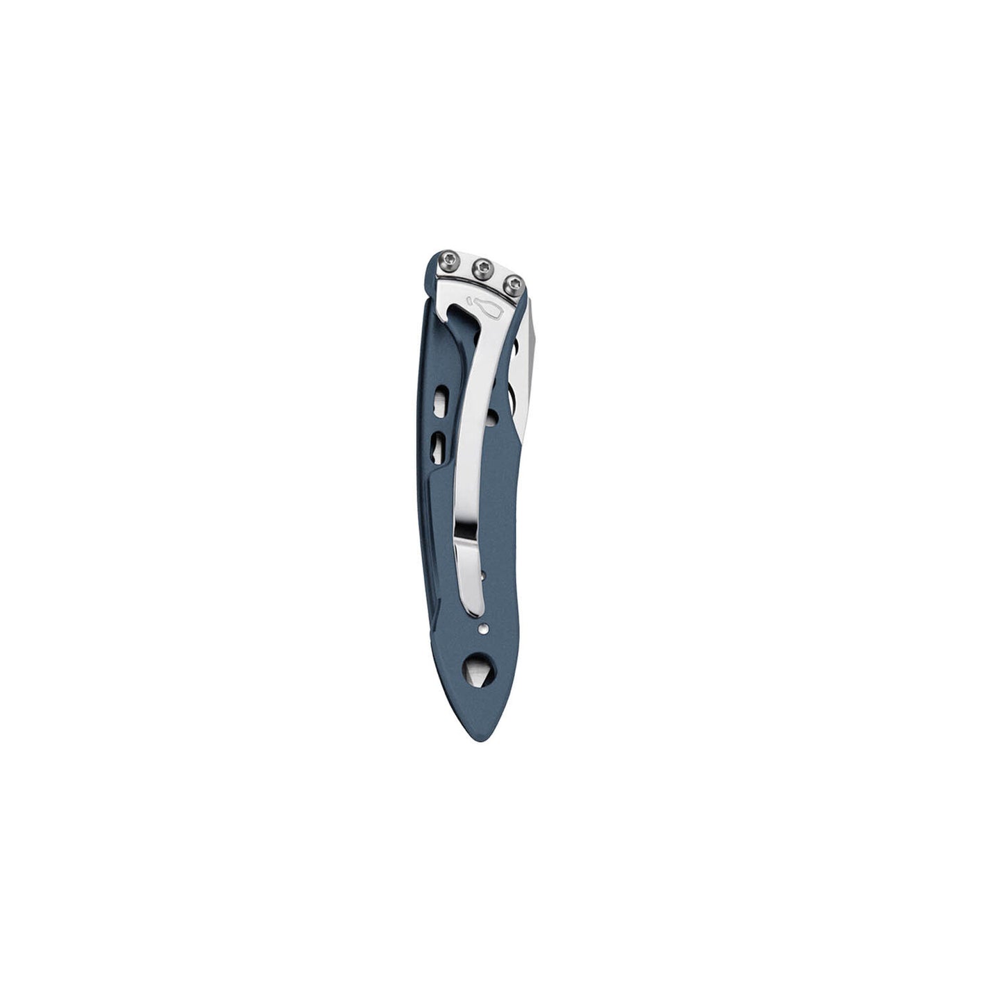 Leatherman Skeletool KBX 2.6" 420HC Denim Blue Folding Knife with Bottle Opener