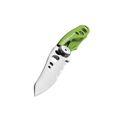 Leatherman Skeletool KBX 2.6" 420HC Sublime Green Folding Knife with Bottle Opener