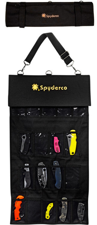 Spyderco SpyderPac Small SP2 Knife Storage Bag with 18 Pockets ...