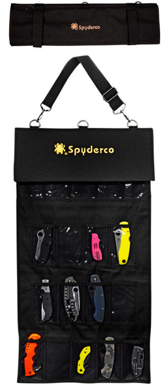 Spyderco SpyderPac Small SP2 Knife Storage Bag with 18 Pockets