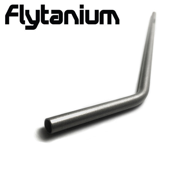 Flytanium Proboscis Titanium Straw Bead Blasted Finish